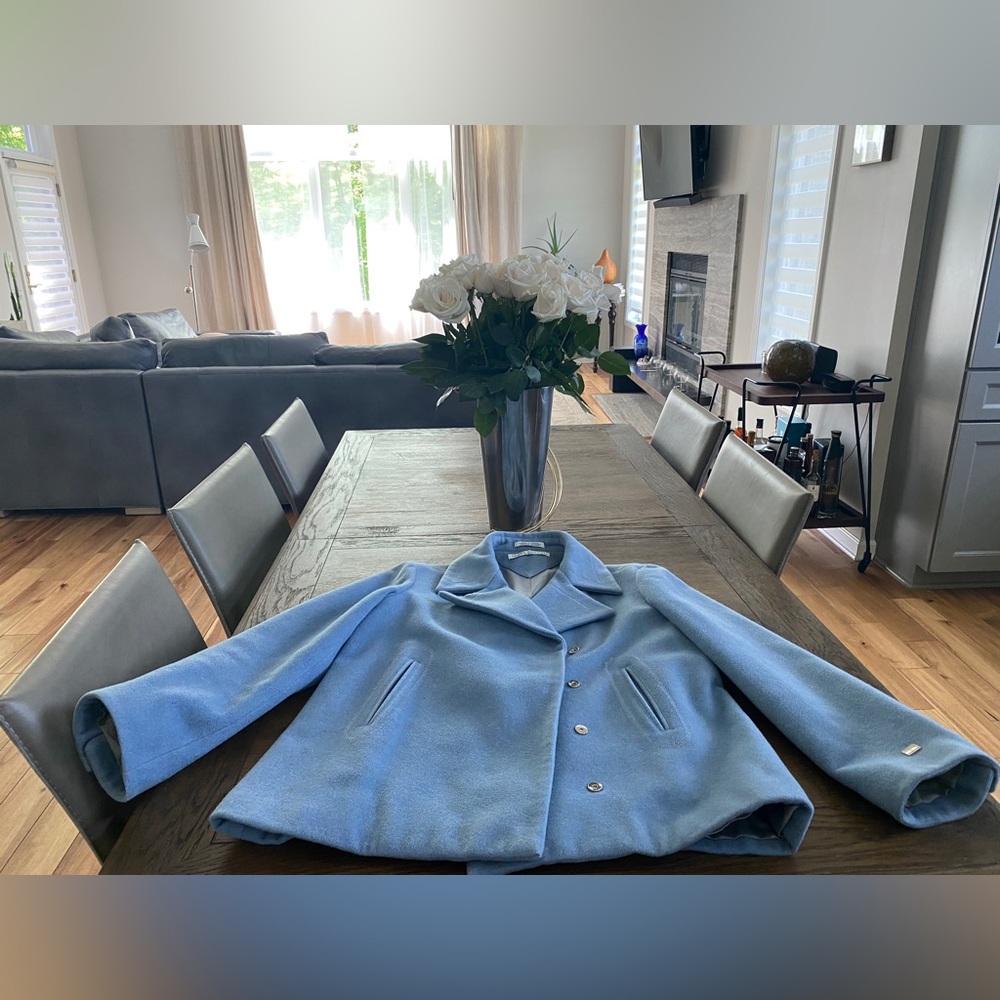 COPY - Tommy Hilfiger Women's Blazer Suit Jacket WOOL NWT size M blue.